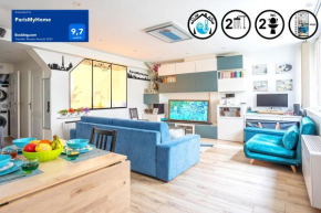 ParisMyHome - AIR COND, 2 SHOWERS, 2 WC